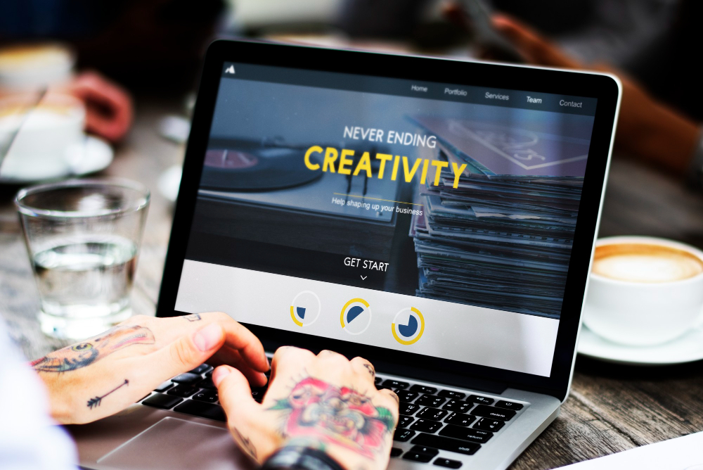 Website Landing Page Design